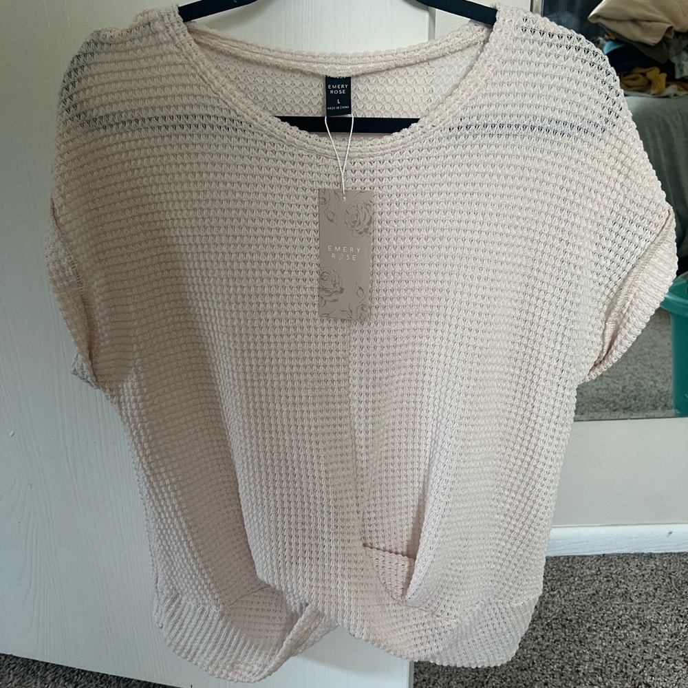 Cream top NWT